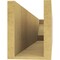 Ekena Millwork 6in. W x 8in. H x 36in. L Clemmons Woodgrain TimberThane Rafter Tail, Primed Tan RFTUR06X08X36CLERCPR - alternate 2